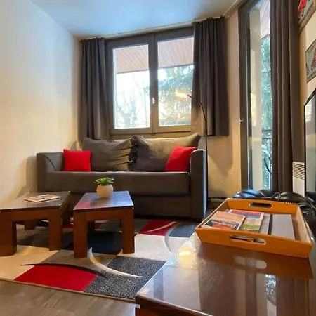 Chamois De Chamonix, Confortable 2 Pieces, Balcon, Parking Gratuit Daire