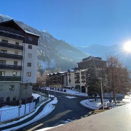 Chamois De Chamonix, Confortable 2 Pieces, Balcon, Parking Gratuit Lejlighed *