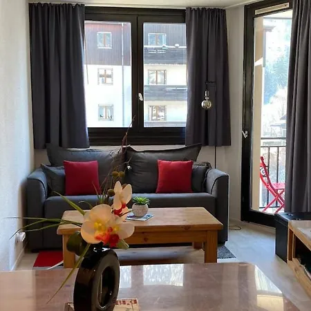 Chamois De Chamonix, Confortable 2 Pieces, Balcon, Parking Gratuit アパート