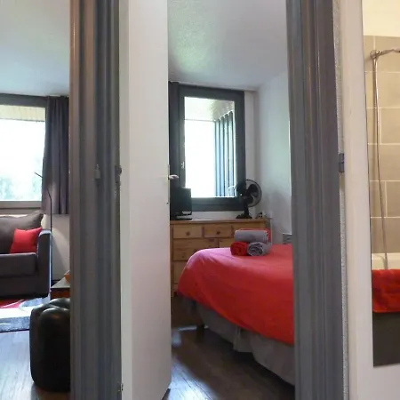 Chamois De Chamonix, Confortable 2 Pieces, Balcon, Parking Gratuit アパート シャモニー
