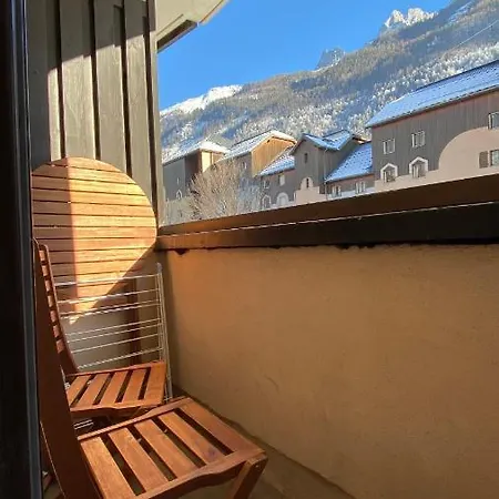 Apartment Chamois De Chamonix, Confortable 2 Pieces, Balcon, Parking Gratuit
