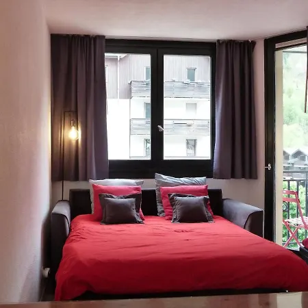 Chamois De Chamonix, Confortable 2 Pieces, Balcon, Parking Gratuit アパート *