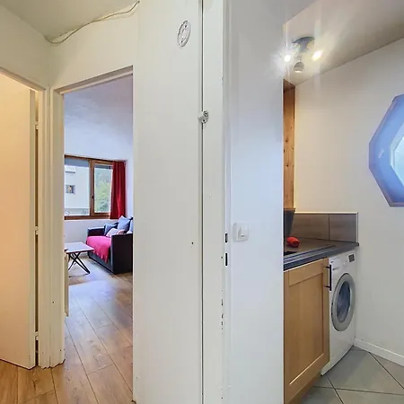 Appartement Chamois De Chamonix, Confortable 2 Pieces, Balcon, Parking Gratuit *