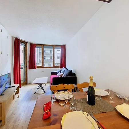 Appartement Chamois De Chamonix, Confortable 2 Pieces, Balcon, Parking Gratuit