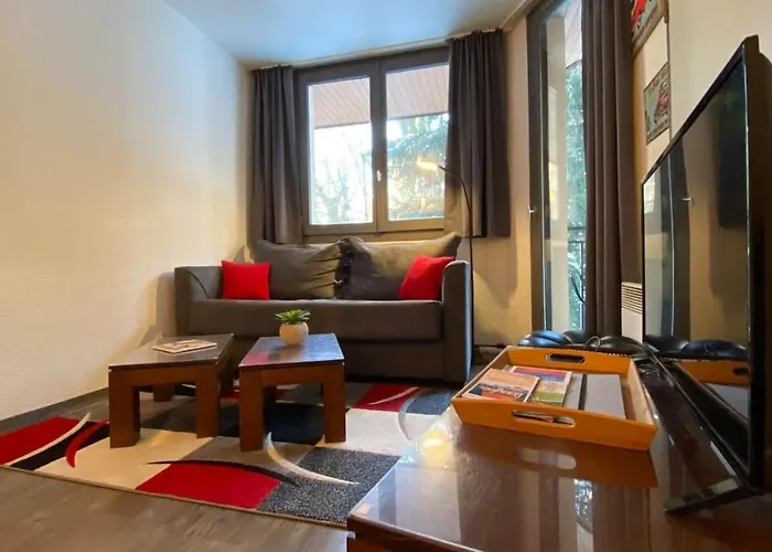 Chamois De Chamonix, Confortable 2 Pieces, Balcon, Parking Gratuit شقة