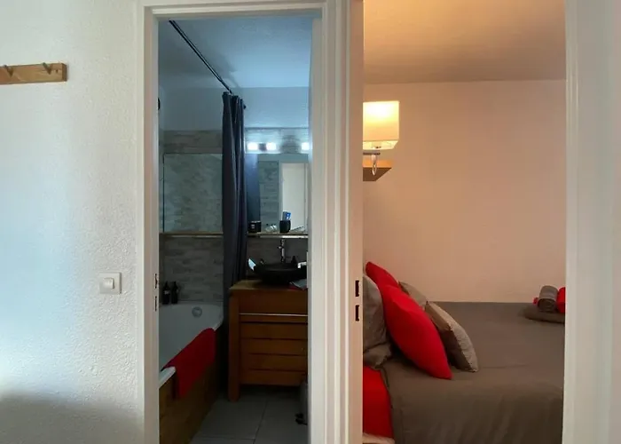 Chamois De Chamonix, Confortable 2 Pieces, Balcon, Parking Gratuit شقة